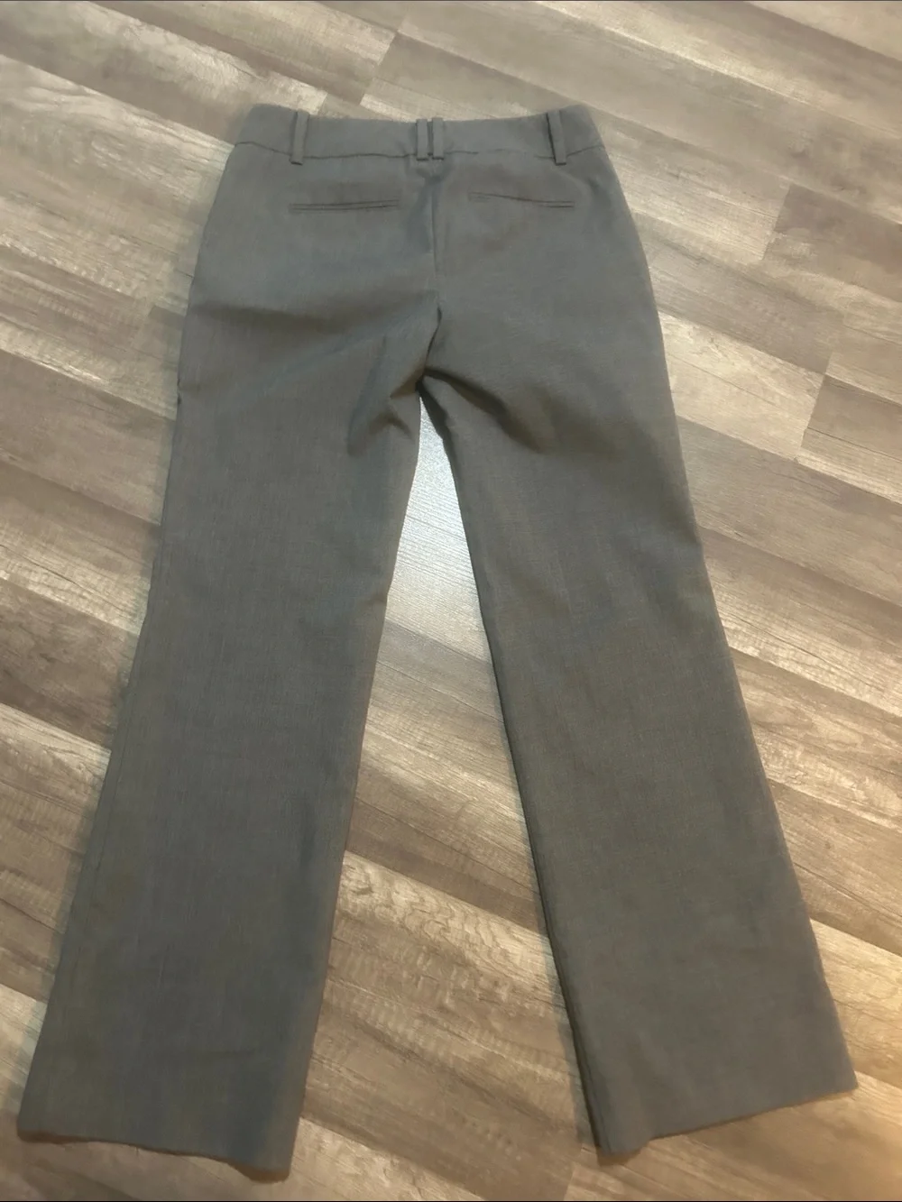 Ann Taylor Women’s Pants Grey Straight-Leg Dress Pants Size 2
